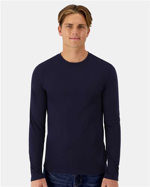 Hanes 484L Unisex Cool DRI® Cotton Touch Long Sleeve T-Shirt