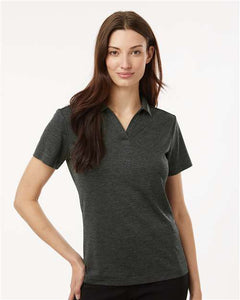 AllPro 4HM00L Women's Pro-Lock Performance Mélange Polo - 