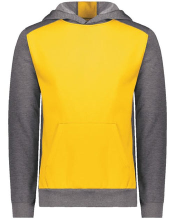 Augusta Sportswear 6866 Youth Eco Revive™ Three-Season Triblend Fleece Hooded Sweatshirt