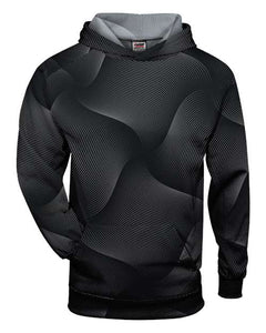 Badger 2413 Youth Warp Hooded Long Sleeve T-Shirt - 