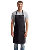 Artisan Collection by Reprime RP121 Barley Contrast Stitch Recycled Bib Apron