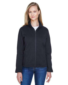 Devon & Jones DG793W Women's Bristol Full-Zip Sweater Fleece Jacket - 