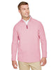 Devon & Jones DG480 Men's CrownLux Performance® Clubhouse Micro-Stripe Quarter-Zip Pullover