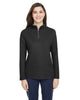 CORE365 CE405W Women's Fusion ChromaSoft™ Pique Quarter-Zip Pullover
