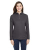 CORE365 CE405W Women's Fusion ChromaSoft™ Pique Quarter-Zip Pullover