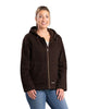 Berne Apparel WHJ48 Women's Sherpa-Lined Twill Hooded Jacket