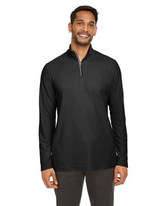 CORE365 CE405 Men's Fusion ChromaSoft™ Pique Quarter-Zip Pullover - 