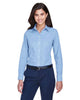 Devon & Jones D640W Women's Crown Collection® Gingham Check Woven Dress Shirt