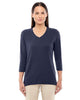 Devon & Jones DP184W Women's Perfect Fit™ Bracelet-Length V-Neck Top
