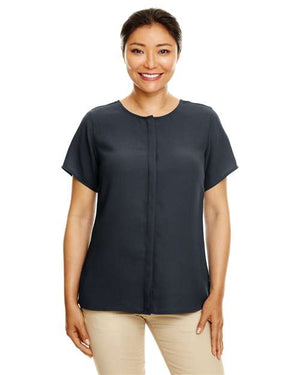 Devon & Jones DP612W Women's Perfect Fit™ Crepe Blouse - 