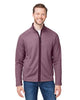 CORE365 CE72 Men's Venture Heathered Stripe Full-Zip Jacket