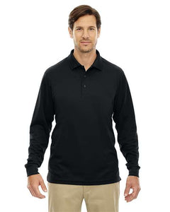 CORE365 88192T Men's Tall Pinnacle Performance Long Sleeve Piqué Polo - 
