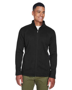 Devon & Jones DG793 Men's Bristol Full-Zip Sweater Fleece Jacket - 