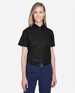 CORE365 78194 Women's Optimum Short Sleeve Twill Shirt - 
