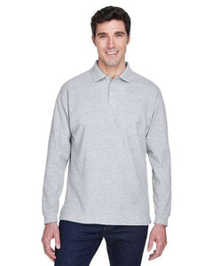 Devon & Jones D110 Men's Pima Piqué Long Sleeve Polo - 