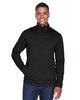 Devon & Jones DG798 Men's Newbury Mélange Fleece Quarter-Zip Pullover