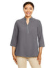 Devon & Jones DP611W Women's Perfect Fit™  Three-Quarter Sleeve Crepe Tunic