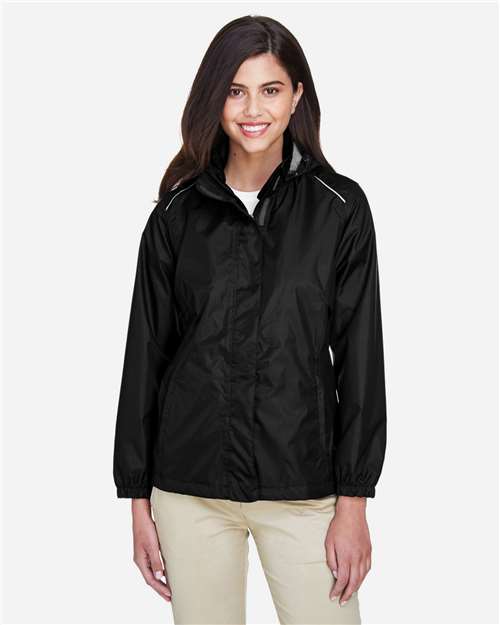 CORE365 78185 Women's Climate Seam-Sealed Lightweight Variegated Ripstop Jacket