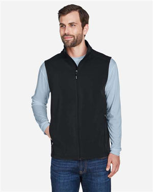 CORE365 CE701 Men's Cruise Two-Layer Fleece Bonded Soft Shell Vest - 