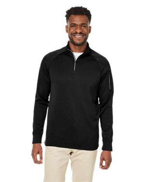 CORE365 CE801 Unisex Fusion ChromaSoft™ Fleece Quarter-Zip Pullover - 