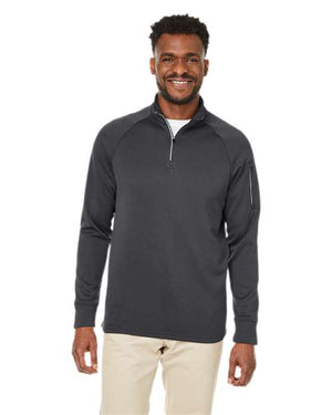 CORE365 CE801 Unisex Fusion ChromaSoft™ Fleece Quarter-Zip Pullover - 