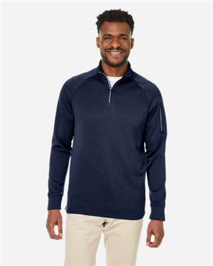 CORE365 CE801 Unisex Fusion ChromaSoft™ Fleece Quarter-Zip Pullover - 