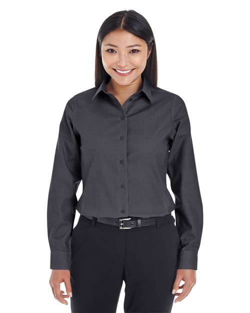 Devon & Jones DG532W Women's Crown Collection® Royal Dobby Woven Dress Shirt