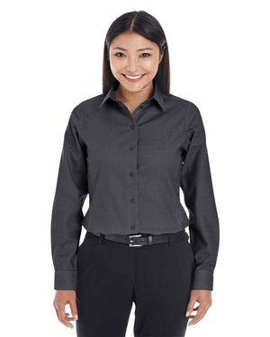 Devon & Jones DG532W Women's Crown Collection® Royal Dobby Woven Dress Shirt - 