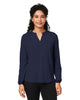 Devon & Jones DP122W Women's Raleigh Half-Placket Knit Top