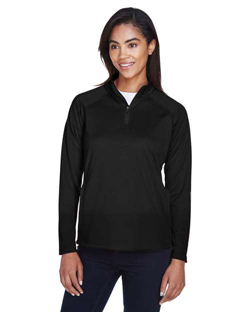 Devon & Jones DG440W Women's Stretch Tech-Shell® Compass Quarter-Zip Pullover