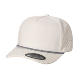 Unbranded 5 Panel Perforated Laser Mesh Rope Hat