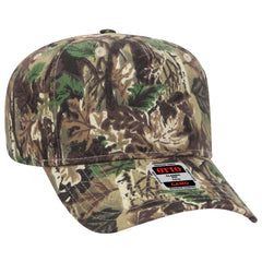 Otto Cap 120-838 Camouflage 5 Panel Mid Profile Style Cap - 
