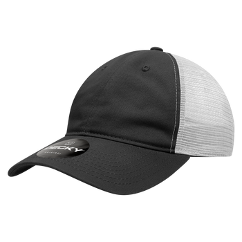 Decky 120 - 6-Panel Low Profile, Relaxed Cotton Trucker Cap