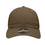 Decky 120 - 6-Panel Low Profile, Relaxed Cotton Trucker Cap - CASE Pricing