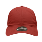 Decky 120 - 6-Panel Low Profile, Relaxed Cotton Trucker Cap - CASE Pricing