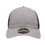 Decky 120 - 6-Panel Low Profile, Relaxed Cotton Trucker Cap