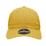 Decky 120 - 6-Panel Low Profile, Relaxed Cotton Trucker Cap - CASE Pricing