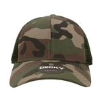 Decky 120 - 6-Panel Low Profile, Relaxed Cotton Trucker Cap