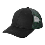 Port Authority C818 Double Mesh Snapback Sandwich Bill Cap