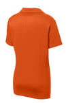 Sport-Tek LST640 Ladies PosiCharge RacerMesh Polo - Deep Orange