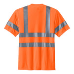 CornerStone ANSI 107 Class 3 Short Sleeve Snag-Resistant Reflective T-Shirt CS408