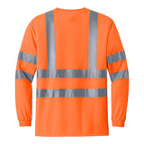CornerStone ANSI 107 Class 3 Long Sleeve Snag-Resistant Reflective T-Shirt CS409