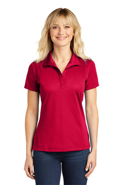 Sport-Tek LST650 Ladies Micropique Sport-Wick Polo - Deep Red - 