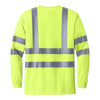 CornerStone ANSI 107 Class 3 Long Sleeve Snag-Resistant Reflective T-Shirt CS409