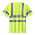 CornerStone ANSI 107 Class 3 Short Sleeve Snag-Resistant Reflective T-Shirt CS408