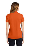 Sport-Tek LST640 Ladies PosiCharge RacerMesh Polo - Deep Orange