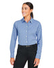 Devon & Jones DG536W Women's CrownLux Performance® Gingham Dress Shirt