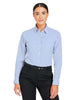 Devon & Jones DG537W Women's CrownLux Performance® Microstripe Dress Shirt