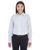 Devon & Jones DG534W Women's Crown Collection® Striped Woven Dress Shirt