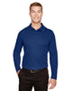 Devon & Jones DG20LT Men's Tall CrownLux Performance® Plaited Long Sleeve Polo